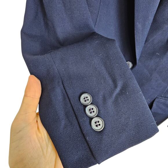 Vintage Pendleton Womens Wool Blazer Classic Dark Academia Preppy Old Money 8 - Picture 4 of 7